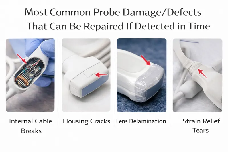 Common Probe Damage & Defects Repairable If Detected Early