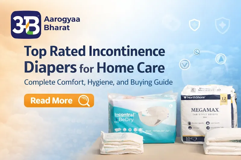 Top Rated Incontinence Diapers for Home Care - Complete Comfort, Hygiene, and Buying Guide by Aarogyaa Bharat