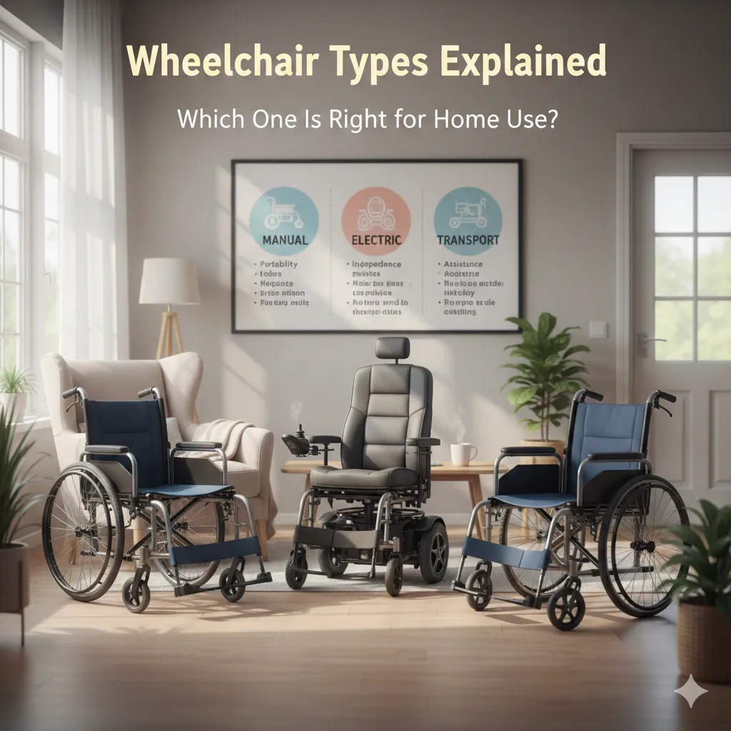 Wheelchair Types Explained: Which One Is Right for Home Use?