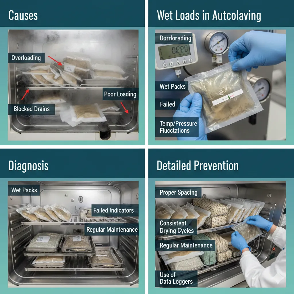 Wet Loads in Autoclaving: Causes, Diagnosis, and Detailed Prevention