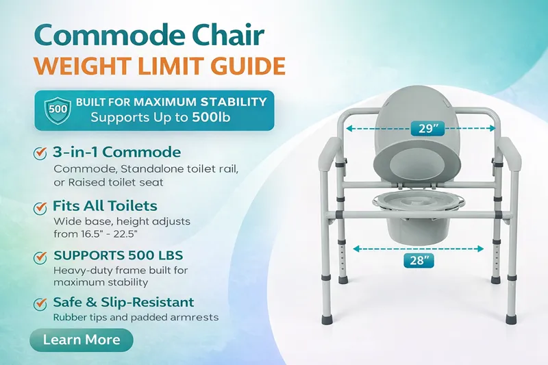 Commode Chair Weight Limit Guide