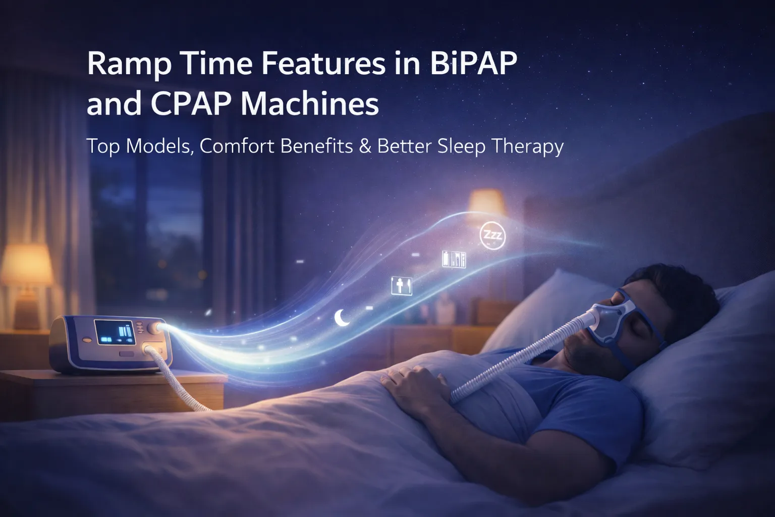 Ramp Time Features in BiPAP and CPAP Machines: Top Models and Benefits