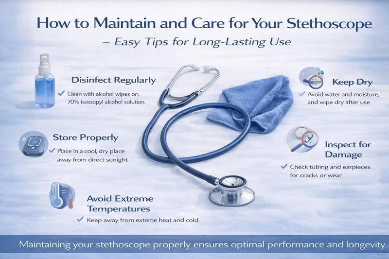 How to Maintain and Care for Your Stethoscope - Easy Tips for Long-Lasting Use