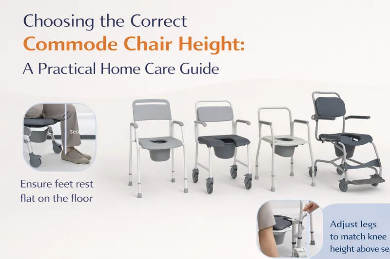 Choosing the Correct Commode Chair Height: A Practical Home Care Guide