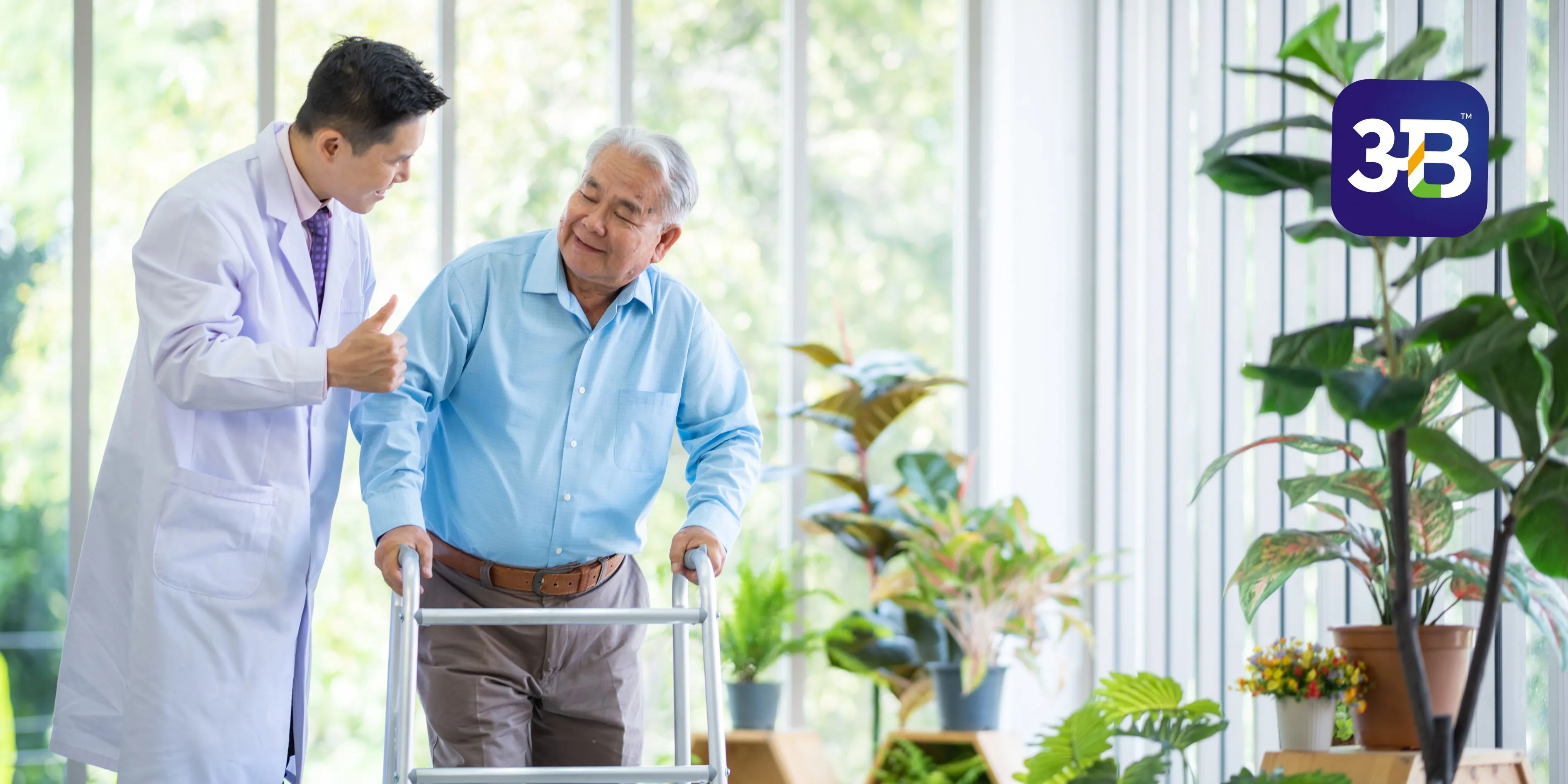 Indoor Support Walker for Older Adults