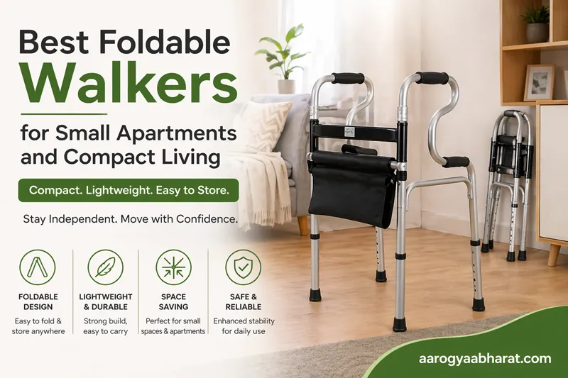 Best Foldable Walkers for Small Apartments and Compact Living