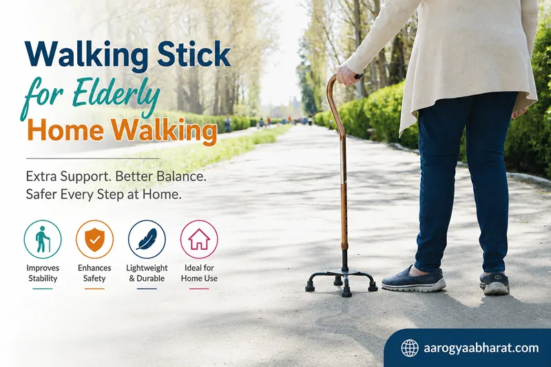 Walking Stick for Elderly Home Walking: Complete Indoor Balance & Safety Guide