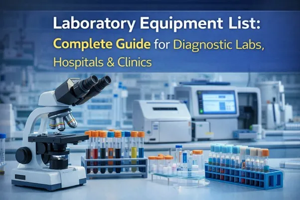Laboratory Equipment List: Complete Guide for Diagnostic Labs, Hospitals & Clinics
