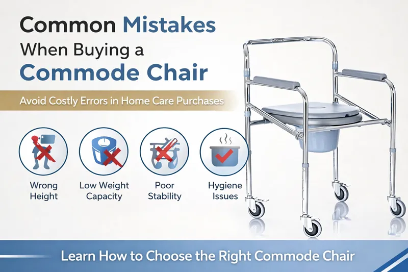 Common Mistakes When Buying a Commode Chair