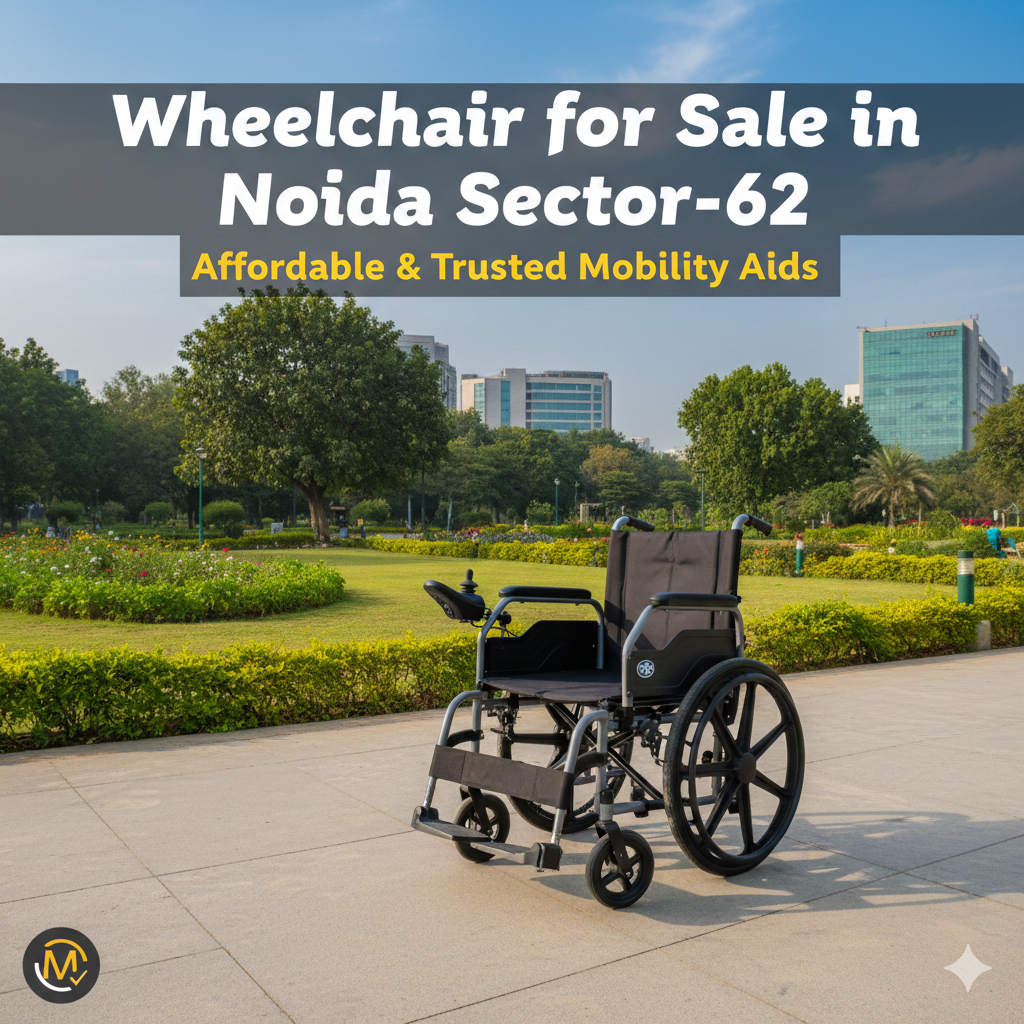 Wheelchair for Sale in Noida Sector-62 – Affordable & Trusted Mobility Aids