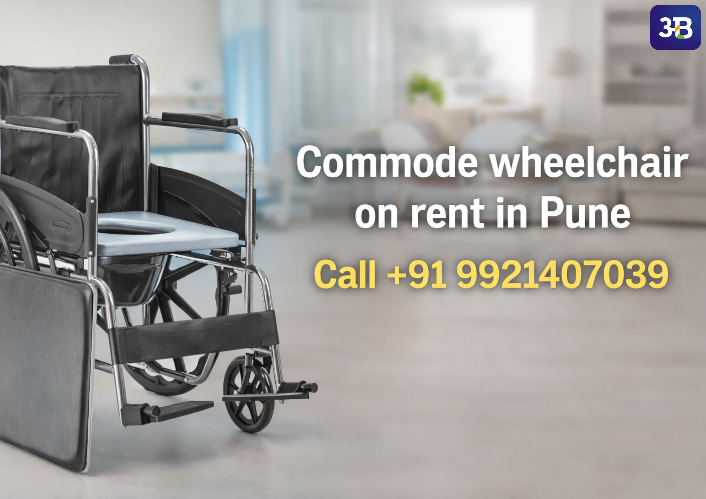 Commode Wheelchair on Rent in Mangalwar Peth Pune – Wheelchair With Commode Facility and Commode Wheelchair