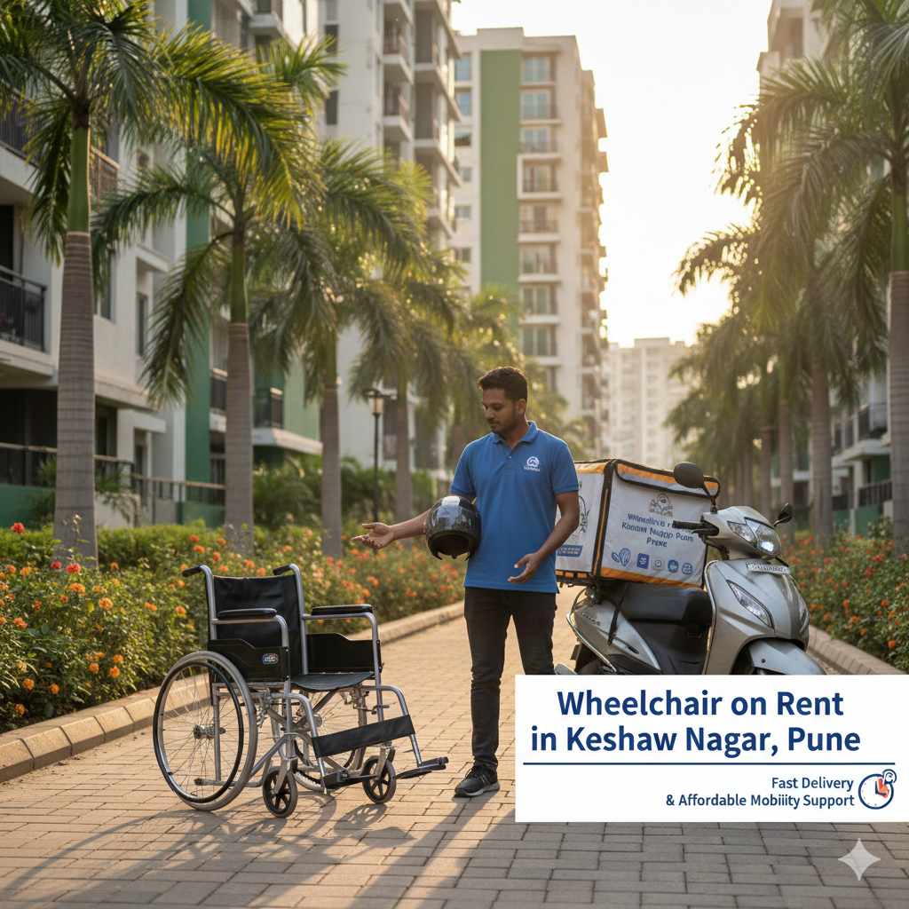 Wheelchair on Rent in Keshav Nagar, Pune – Fast Delivery & Affordable Mobility Support