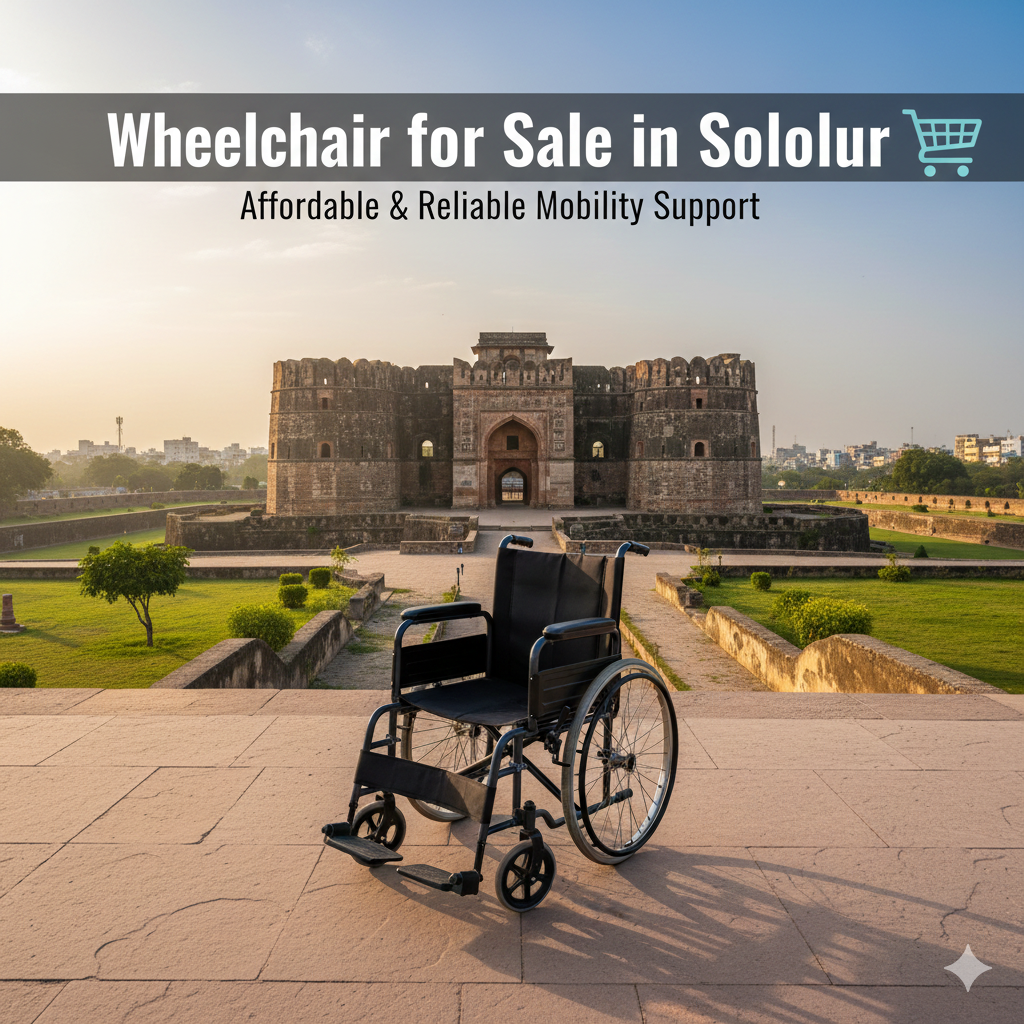 Wheelchair for Sale in Solapur – Affordable & Reliable Mobility Support