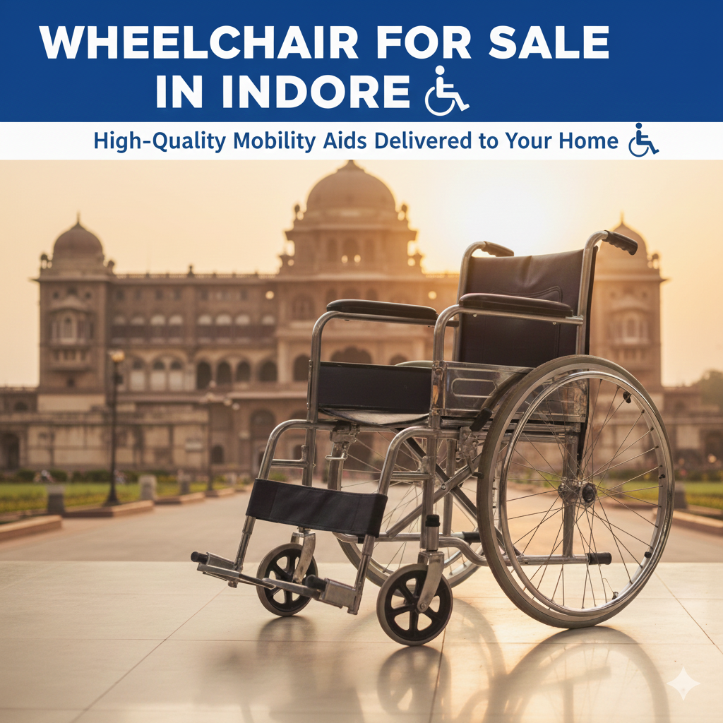 Wheelchair for Sale in Indore – High-Quality Mobility Aids Delivered to Your Home