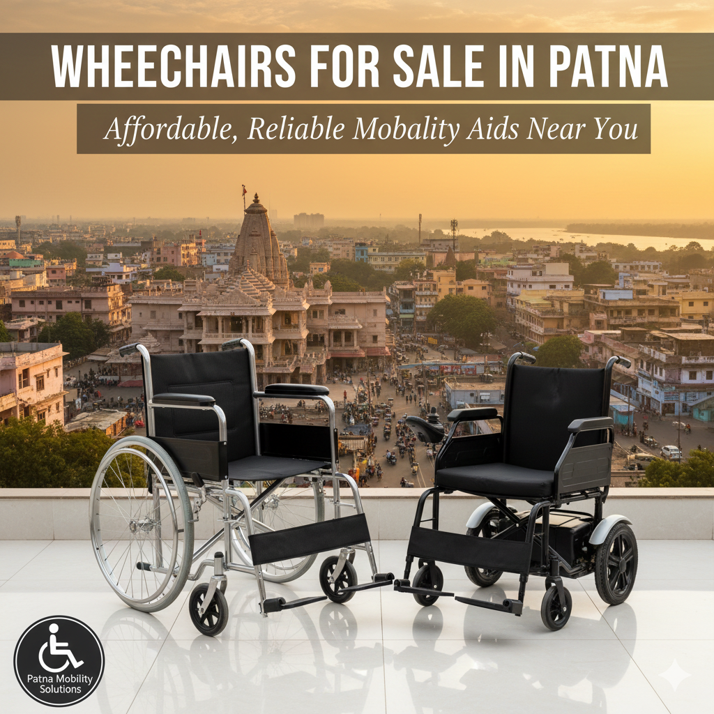 Wheelchairs for Sale in Patna – Affordable, Reliable Mobility Aids Near You