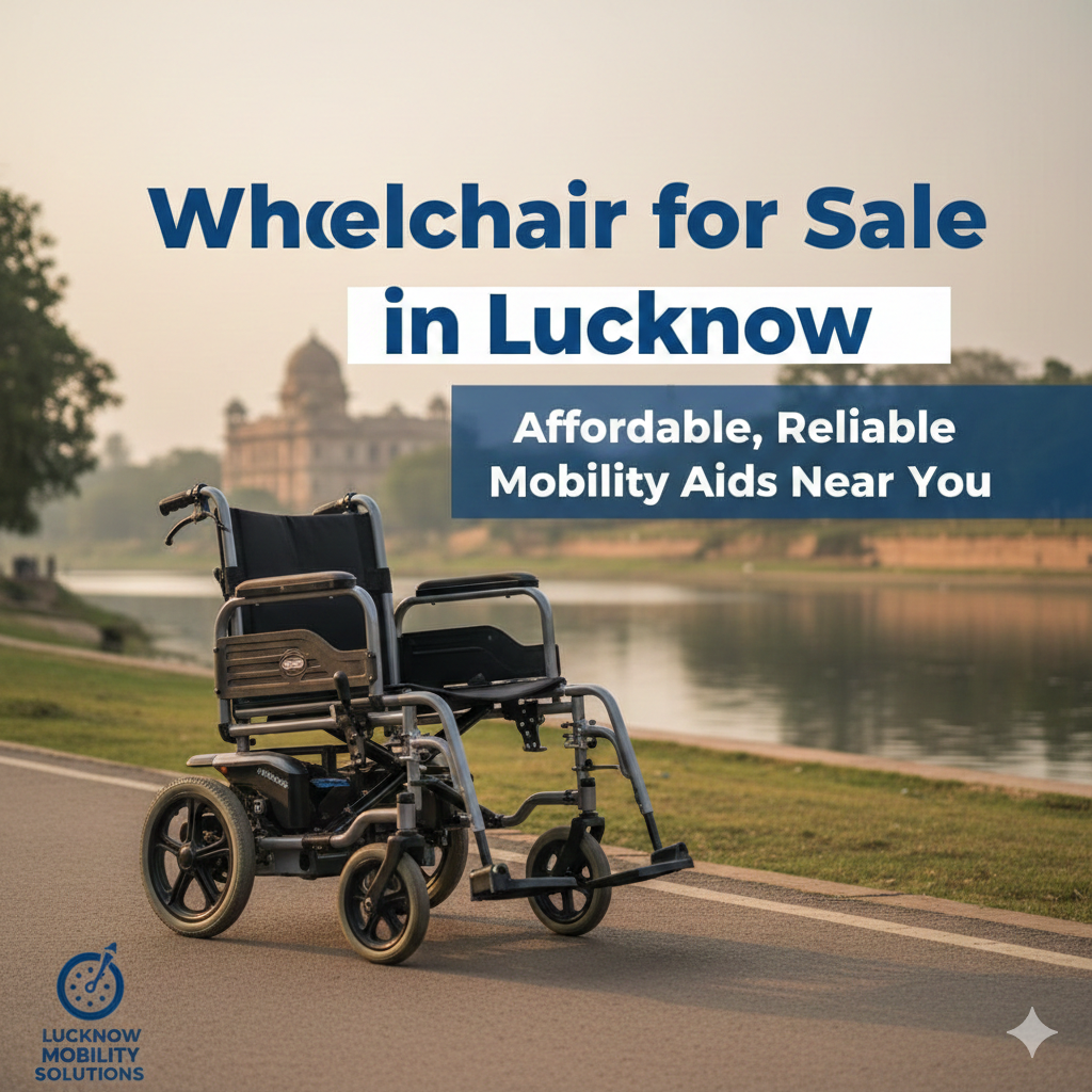 Wheelchair for Sale in Lucknow – Affordable, Reliable Mobility Aids Near You