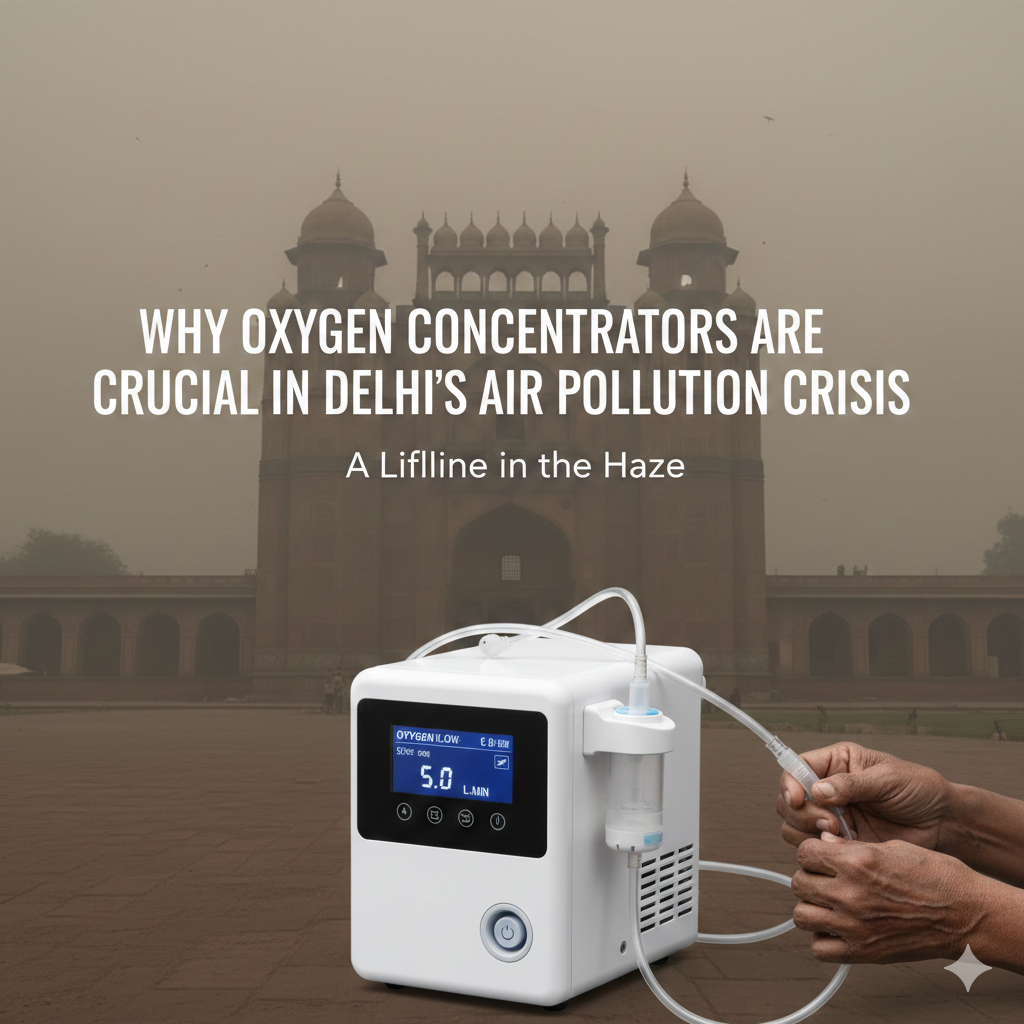 Oxygen Concentrator for Sale in Delhi – Breathe Cleaner, Safer Air at Home