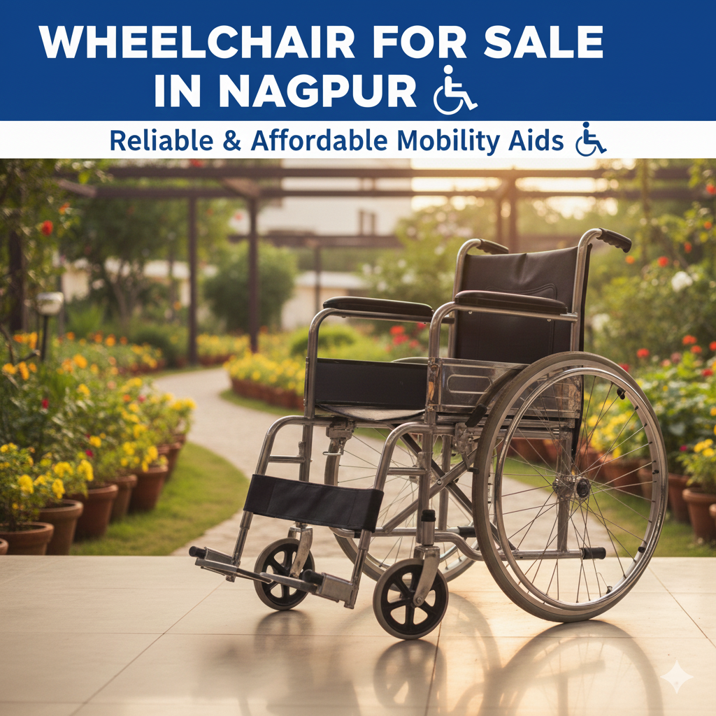 Wheelchair for Sale in Nagpur – Trusted, Affordable Mobility Aids Delivered to Your Home