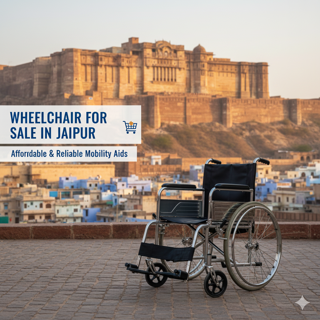 Wheelchair for Sale in Jaipur – Affordable & Reliable Mobility Aids