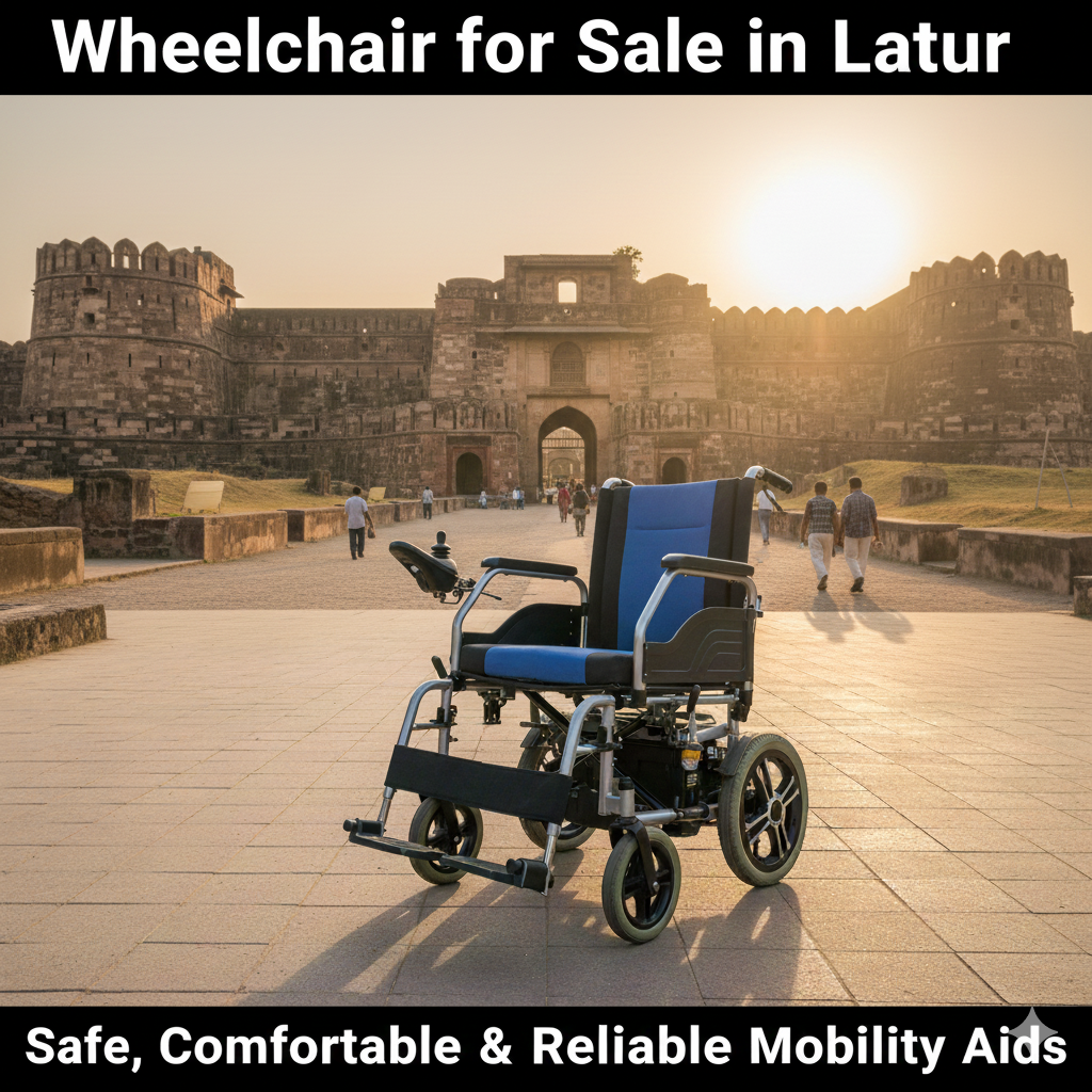 Wheelchair for Sale in Latur – Comfortable & Reliable Mobility Aids