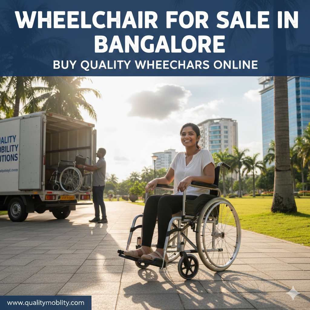 Wheelchair for Sale in Bangalore | Buy Manual & Electric Wheelchairs