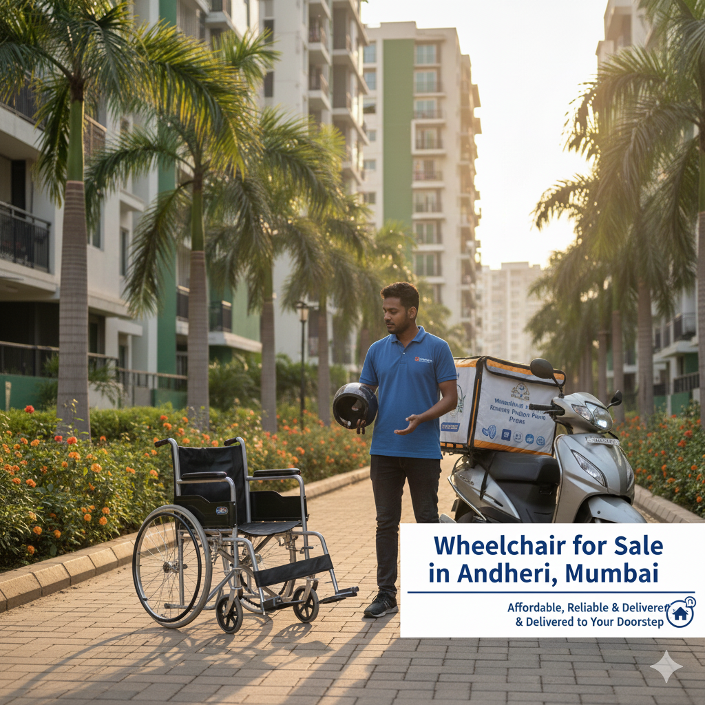 Wheelchair for Sale in Andheri, Mumbai – Affordable, Reliable & Delivered to Your Doorstep
