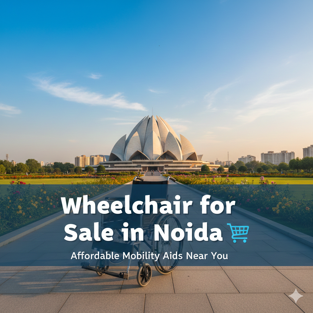 Wheelchair for Sale in Noida – Affordable & Reliable Mobility Aids