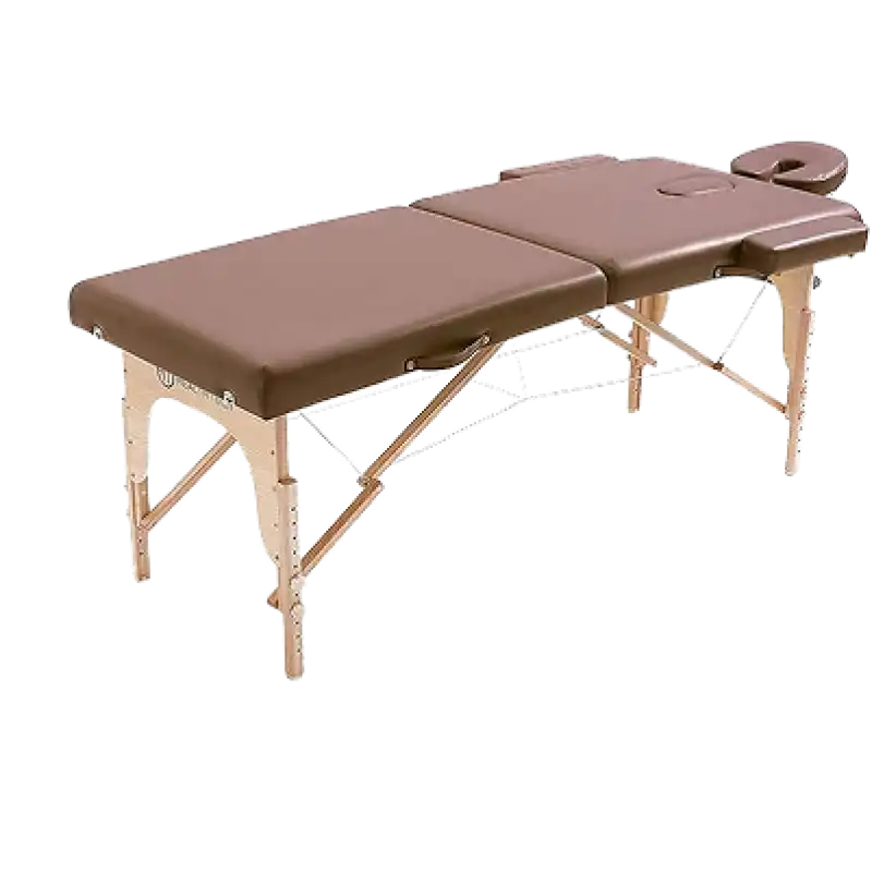 2 Section Wooden Massage Table