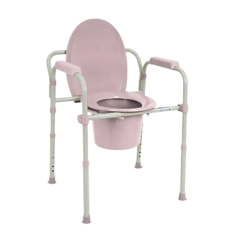 Aarogyaa Bharat Commode Chair with Long Bucket & Splash Guard (RMU120)